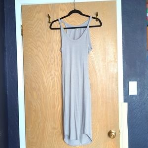 Wilfred Free Aritzia midi tank dress w back cutout sz Small